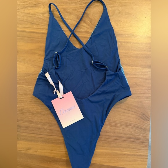 Blue Starfish Women's One Piece Swimsuit - Picture 2 of 3